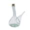 Hello Honey® Round Reclaimed Traditional Glass Wine Pitcher with Cork